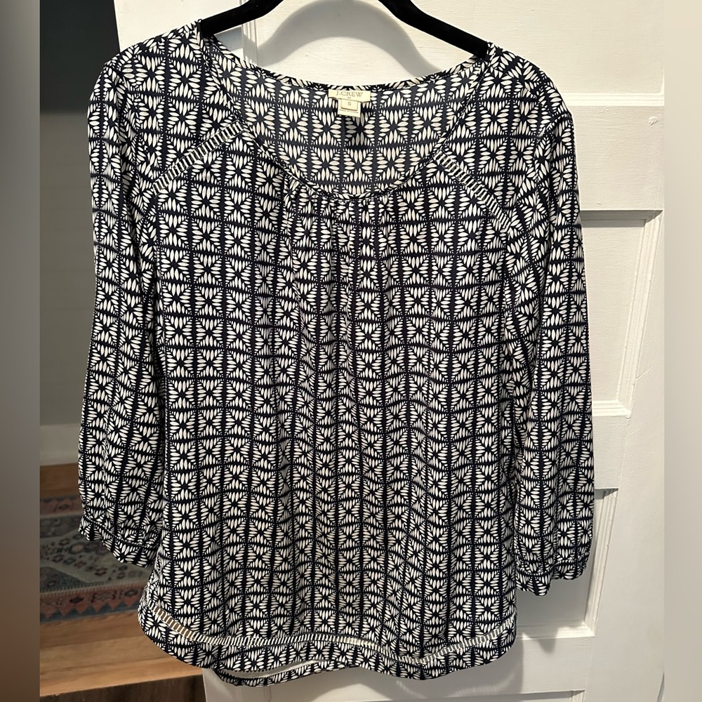 J. Crew blouse, gently worn, size S